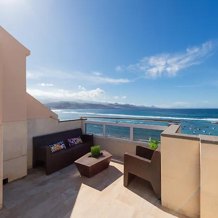 Feriehus Beachfront House In Palmas With Terrace