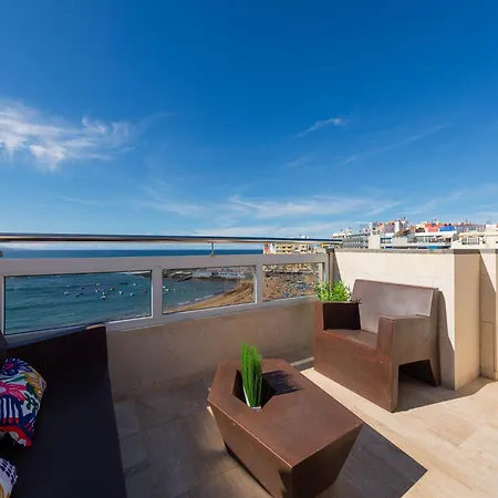 Feriehus Beachfront House In Palmas With Terrace Las Palmas de Gran Canaria